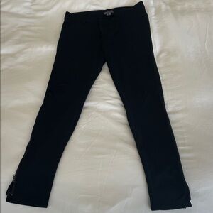 Vince Ponte Black Slim Dress Pants - Classic Tailored Style